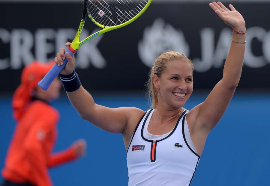 Dominika Cibulkova by GREG WOOD